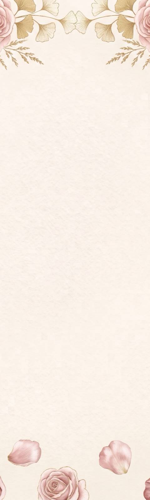 تصميم دعوة زواج إلكترونية — وردي ناعم