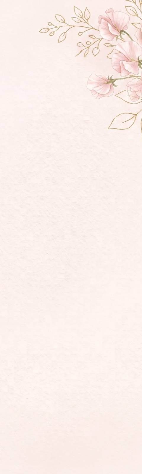 تصميم دعوة زواج إلكترونية — وردي ناعم
